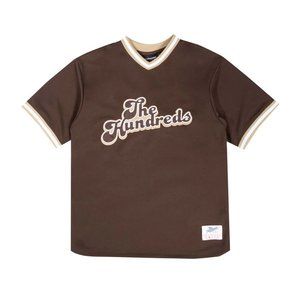 NWT The Hundreds Cooper SS Jersey Men L Brown